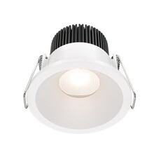Светильник встраиваемый светодиодный белый 6 Вт 3000К IP65 Maytoni Zoom (DL034-01-06W3K-W)