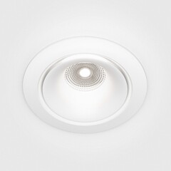 Светильник встраиваемый светодиодный белый 12 Вт 4000К IP20 Maytoni Yin (DL031-L12W4K-W) - фото 6