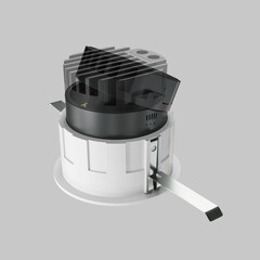 Светильник встраиваемый светодиодный белый 10 Вт 4000К IP20 Maytoni Wise (DL057-10W4K-W) - фото 8