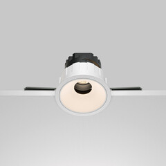 Светильник встраиваемый светодиодный белый 10 Вт 4000К IP20 Maytoni Wise (DL057-10W4K-W) - фото 6