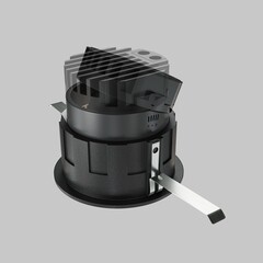 Светильник встраиваемый светодиодный черный 10 Вт 3000К IP20 Maytoni Wise (DL057-10W3K-B) - фото 7