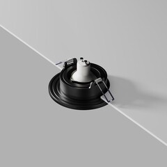 Светильник встраиваемый GU10 черный 10 Вт IP65 Maytoni Wink (DL061-GU10-B) - фото 4