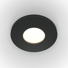 Светильник встраиваемый GU10 черный 50 Вт IP65 Maytoni Stark (DL083-01-GU10-RD-B) - фото 7