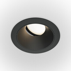 Светильник встраиваемый GU10 черный 10 Вт IP20 Maytoni Share (DL051-U-1B) - фото 7