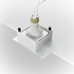 Светильник встраиваемый GU10 белый 20 Вт IP20 Maytoni Share (DL051-01-GU10-SQ-W) - фото 2