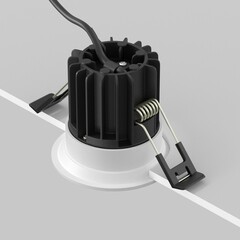 Светильник встраиваемый светодиодный белый 7 Вт 4000К IP20 Maytoni Round (DL058-7W4K-W) - фото 6