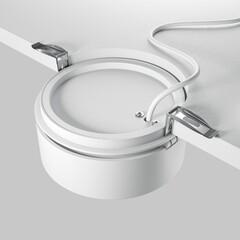 Светильник встраиваемый светодиодный белый 18 Вт 3000К IP20 Maytoni Onda (DL024-18W3K-W) - фото 5