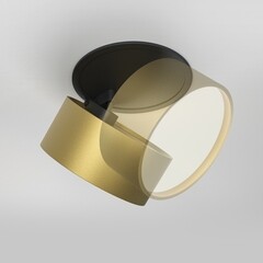 Светильник встраиваемый светодиодный черный 12 Вт 3000К IP20 Maytoni Onda (DL024-12W3K-BMG) - фото 9