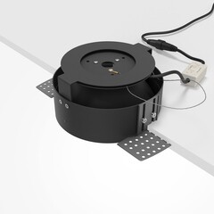 Светильник встраиваемый светодиодный черный 9 Вт 6000К IP20 Maytoni Move (DL060-9W3-4-6K-TRS-B) - фото 5