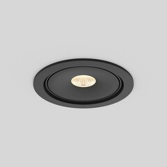 Светильник встраиваемый светодиодный черный 9 Вт 6000К IP20 Maytoni Move (DL060-9W3-4-6K-B) - фото 3