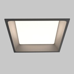 Светильник встраиваемый светодиодный черный 24 Вт 6000К IP44 Maytoni Okno (DL056-24W3-4-6K-B) - фото 5