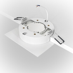 Светильник встраиваемый GX53 белый 15 Вт IP20 Maytoni Hoop (DL086-GX53-SQ-WS) - фото 2