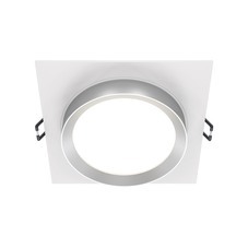 Светильник встраиваемый GX53 белый 15 Вт IP20 Maytoni Hoop (DL086-GX53-SQ-WS)