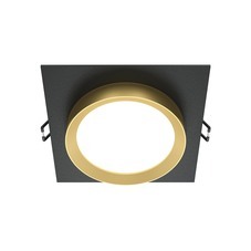 Светильник встраиваемый GX53 черный 15 Вт IP20 Maytoni Hoop (DL086-GX53-SQ-BG)