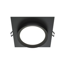 Светильник встраиваемый GX53 черный 15 Вт IP20 Maytoni Hoop (DL086-GX53-SQ-B)