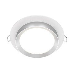 Светильник встраиваемый GX53 белый 15 Вт IP20 Maytoni Hoop (DL086-GX53-RD-WS) - фото 1