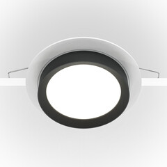 Светильник встраиваемый GX53 белый 15 Вт IP20 Maytoni Hoop (DL086-GX53-RD-WB) - фото 6