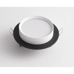 Светильник встраиваемый GX53 черный 15 Вт IP20 Maytoni Hoop (DL086-GX53-RD-BW) - фото 8