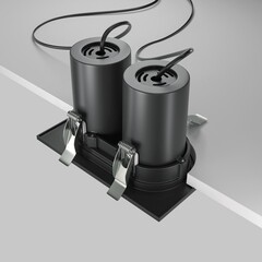 Светильник встраиваемый светодиодный черный 20 Вт 3000К IP20 Maytoni Hidden (DL045-02-10W3K-B) - фото 7