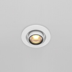 Светильник встраиваемый светодиодный белый 10 Вт 3000К IP20 Maytoni Hidden (DL045-01-10W3K-W) - фото 8