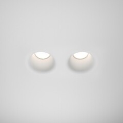 Светильник встраиваемый GU10 белый 24 Вт IP20 Maytoni Gyps Modern (DL002-DW-02-W) - фото 5