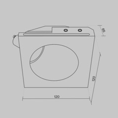 Светильник встраиваемый GU10 белый 12 Вт IP20 Maytoni Gyps Modern (DL001-WW-01-W) - фото 6