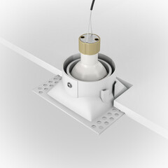 Светильник встраиваемый GU10 белый 50 Вт IP20 Maytoni Dot (DL042-01-SQ-W) - фото 4
