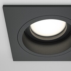 Светильник встраиваемый GU10 черный 50 Вт IP20 Maytoni Atom (DL026-2-01B) - фото 3