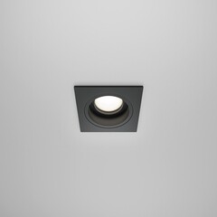 Светильник встраиваемый GU10 черный 50 Вт IP20 Maytoni Atom (DL026-2-01B) - фото 2