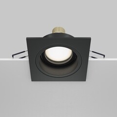 Светильник встраиваемый GU10 черный 50 Вт IP20 Maytoni Atom (DL026-2-01B) - фото 6