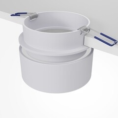 Светильник встраиваемый GU10 белый 10 Вт IP20 Maytoni Amary (DL062-GU10-W) - фото 3