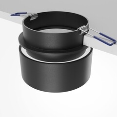 Светильник встраиваемый GU10 черный 10 Вт IP20 Maytoni Amary (DL062-GU10-B) - фото 6