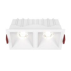 Светильник встраиваемый светодиодный белый 20 Вт 4000К IP20 Maytoni Alfa LED (DL043-02-10W4K-SQ-W)