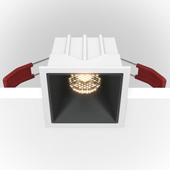 Светильник встраиваемый светодиодный белый 10 Вт 4000К IP20 Maytoni Alfa LED (DL043-01-10W4K-SQ-WB) - фото 9