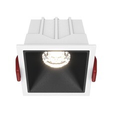 Светильник встраиваемый светодиодный белый 10 Вт 4000К IP20 Maytoni Alfa LED (DL043-01-10W4K-SQ-WB)