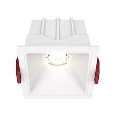 Светильник встраиваемый светодиодный белый 10 Вт 3000К IP20 Maytoni Alfa LED (DL043-01-10W3K-SQ-W)