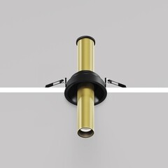 Светильник встраиваемый светодиодный поворотный черный 7 Вт 3000К IP20 Maytoni Focus T (C140RS-L200-7W3K-BBS) - фото 4