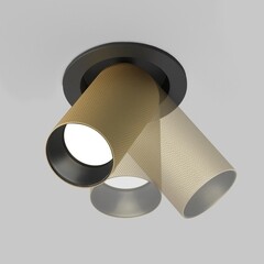 Светильник встраиваемый GU10 поворотный черный 10 Вт IP20 Maytoni Artisan (C081CL-01-GU10-MG) - фото 8