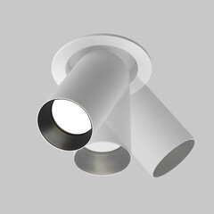 Светильник встраиваемый GU10 поворотный белый 10 Вт IP20 Maytoni Artisan (C081CL-01-GU10-W) - фото 5