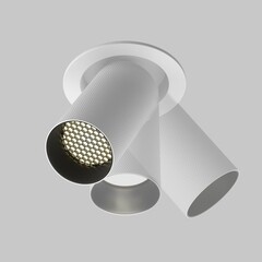 Светильник встраиваемый GU10 поворотный белый 10 Вт IP20 Maytoni Artisan (C081CL-01-GU10-W) - фото 4