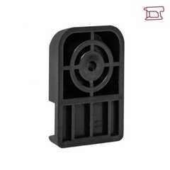 Площадка для крепления стяжек EKF PROxima 34х23 мм пластиковая черная (100 шт.) (pdm-b) - фото 3