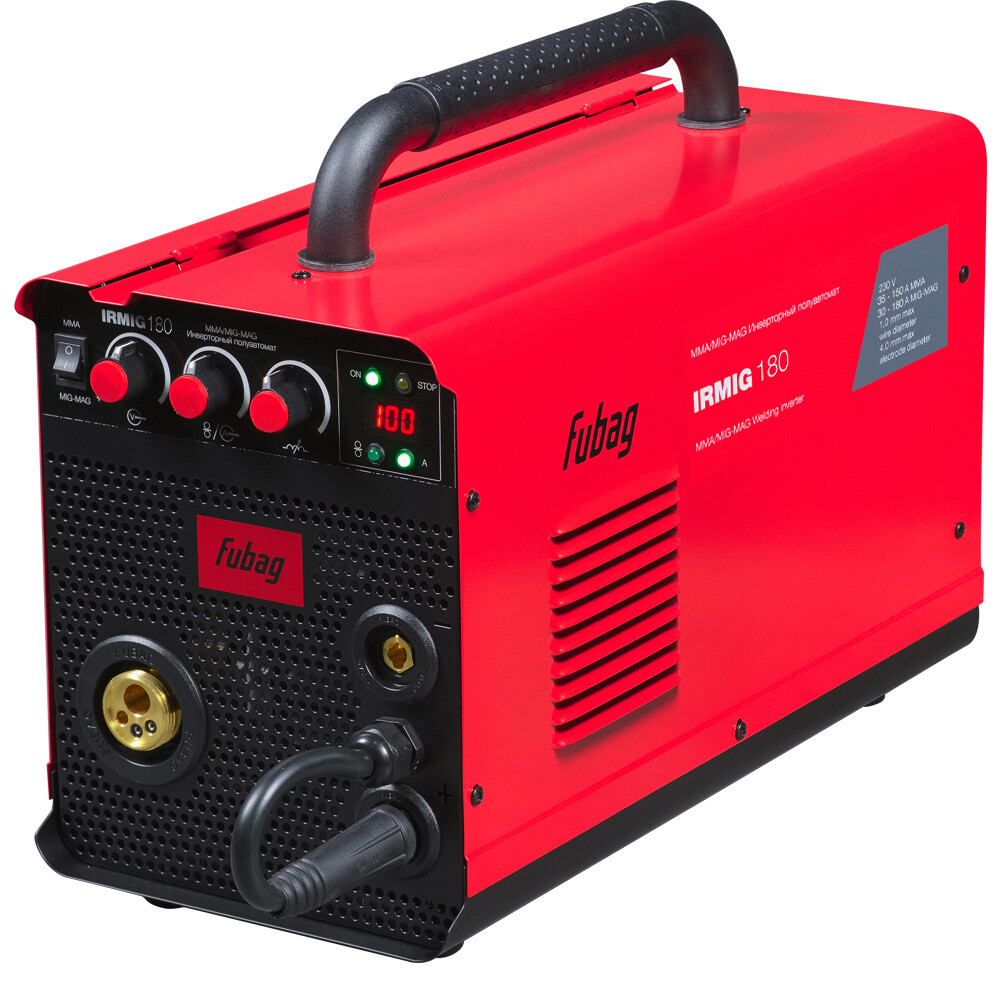 Изображение товара Сварочный полуавтомат инверторный Fubag IRMIG 180 (41390)