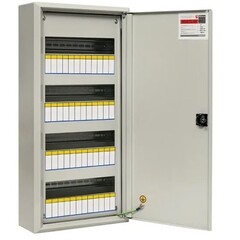 Щит распределительный навесной EKF PROxima ЩРН-48 металлический IP31 610х300х120 мм 48 модулей с замком - фото 4