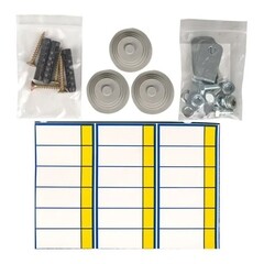 Щит распределительный навесной EKF PROxima ЩРН-48 металлический IP54 620х310х120 мм 48 модулей с замком - фото 3
