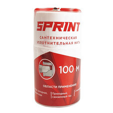 Нить для герметизации резьбы Sprint полимерная 100 м