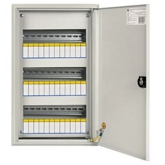 Щит распределительный навесной EKF PROxima ЩРН-36 металлический IP31 480х300х120 мм 36 модулей с замком - фото 2