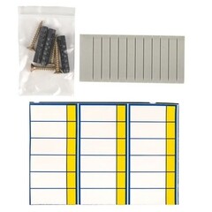 Щит распределительный навесной EKF PROxima ЩРН-48 металлический IP31 610х300х120 мм 48 модулей с замком - фото 3