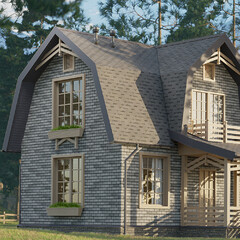 Черепица гибкая Docke Eurasia Лабиринт серая 3 кв.м - фото 2