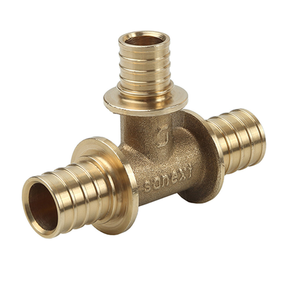Тройник Sanext 25 х 16 х 25 мм латунь (4633)
