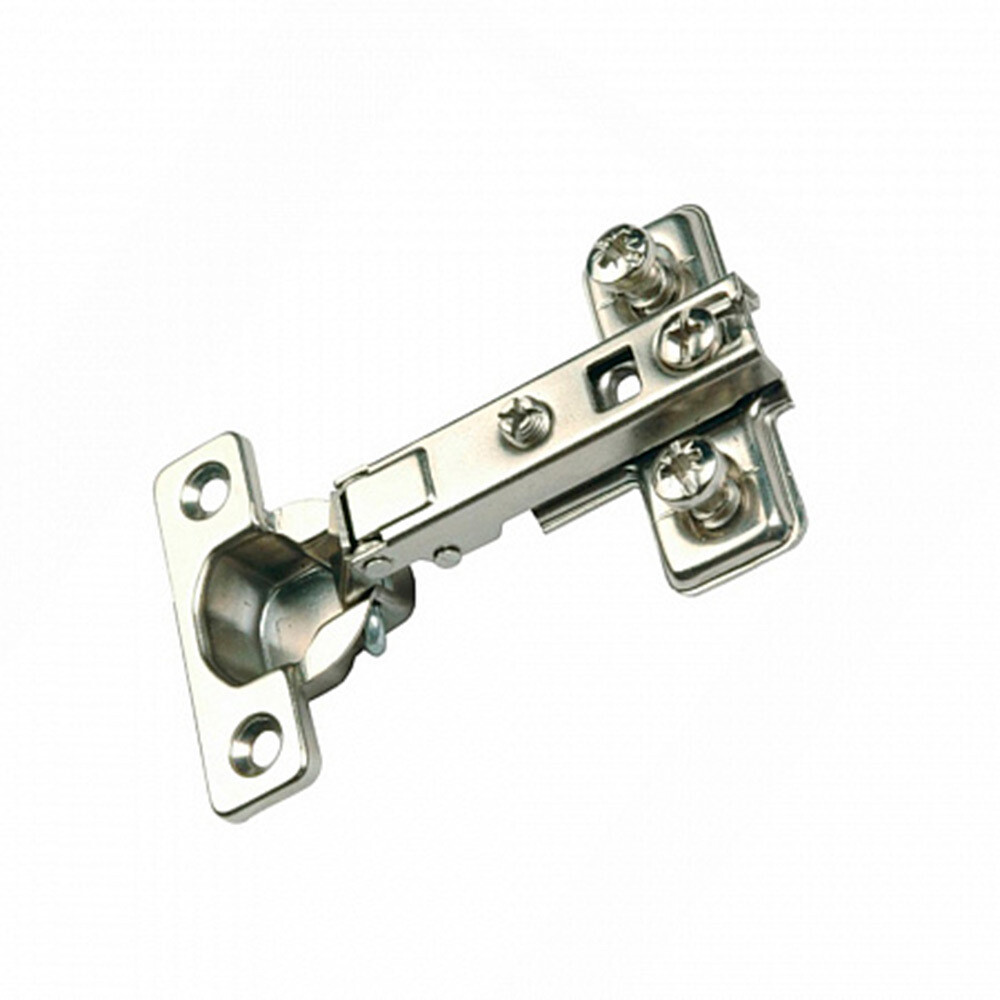 Изображение товара Петля мебельная Slide-on mini 95° накладная с ответной планкой 2 шт